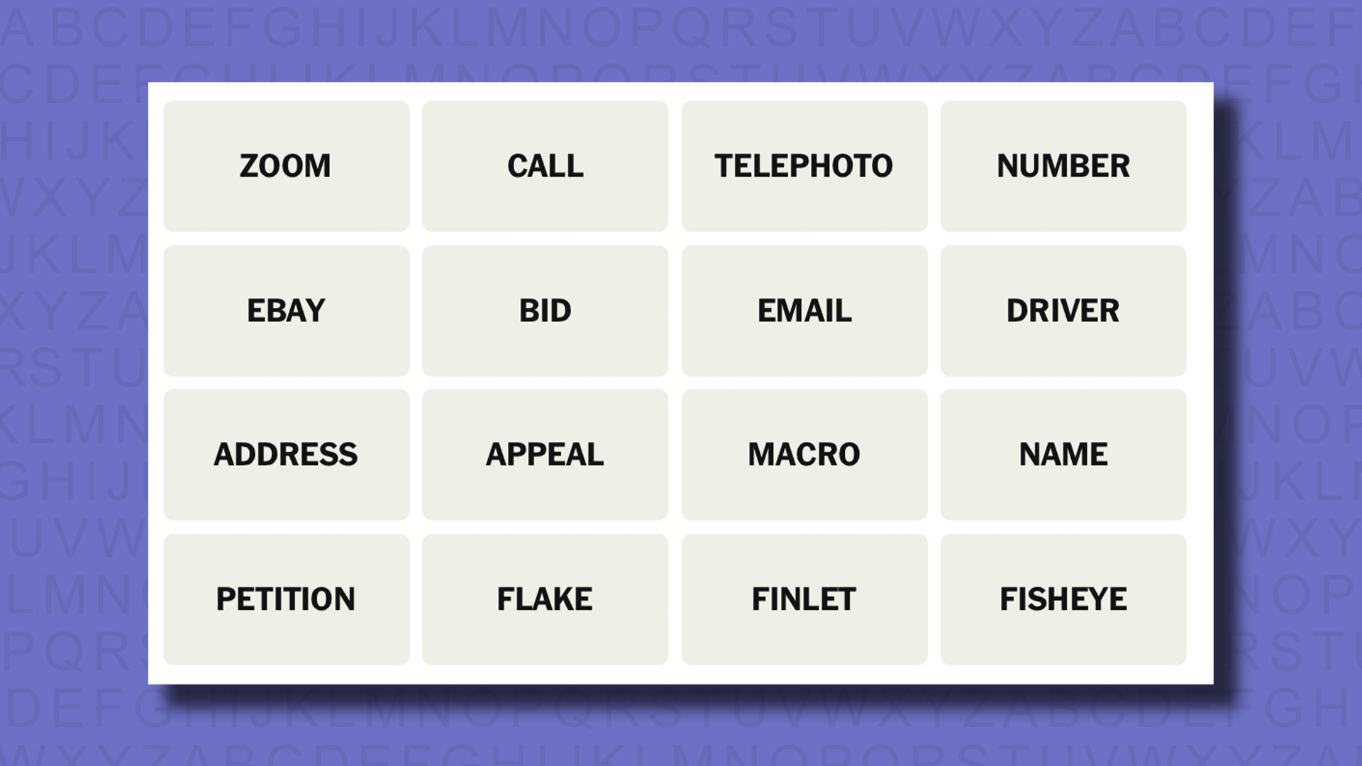 NYT Connections hints for game 824 on a purple background