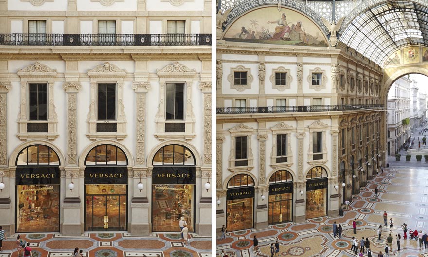 Versace's new Galleria Vittorio Emanuele II store | Wallpaper
