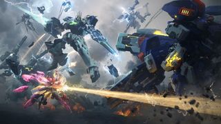 Mecha Break tier list - Mechs fighting