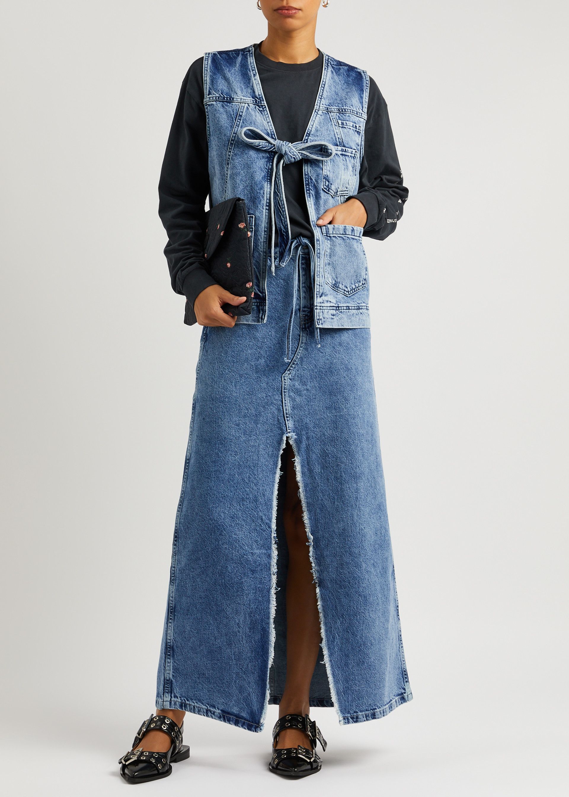 Damson Madder Dilly Denim Waistcoat