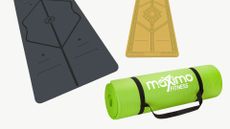 A selection of yoga mats from Liforme and Maximo in the Black Friday yoga mat sale