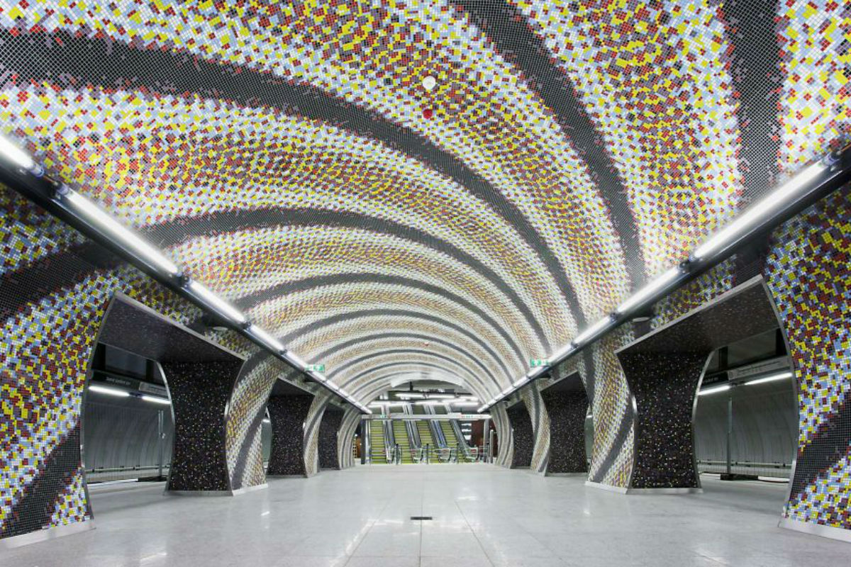 Szent Gellert Square station in Budapest