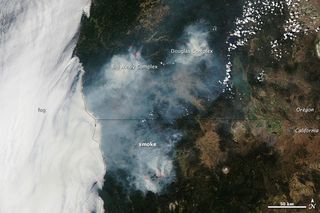 western wildfires