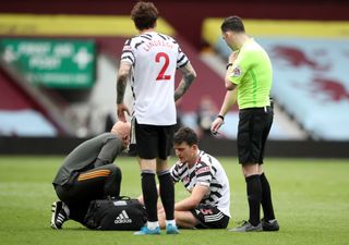 Maguire has been out with an ankle ligament injury since early May