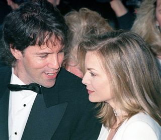 Michelle Pfeiffer and husband David E. Kelley in the '90s.