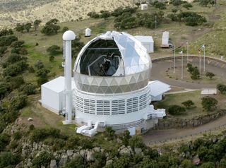 The Hobby-Eberly Telescope in West Texas.