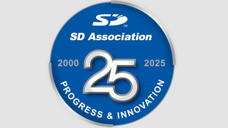 SD card 25th anniversary