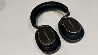 Bowers & Wilkins Px8 S2 over-ear ANC headphones on a white surface