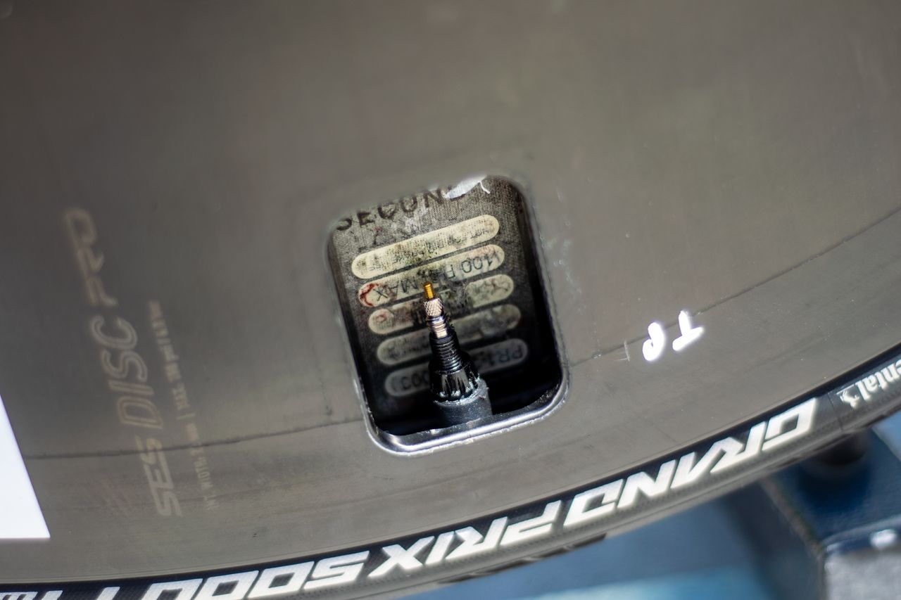 Tadej Pogačar's Colnago TT2 Tour de France time trial bike