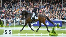 Tom McEwen and JL Dublin at Badminton horse trials dressage