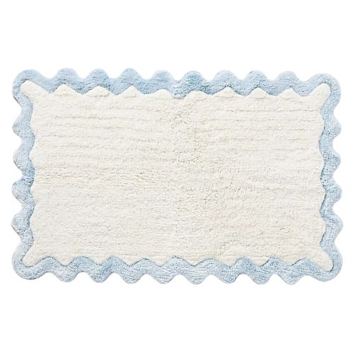Anthropologie, Maeve by Anthropologie Scalloped Cotton Bath Mat