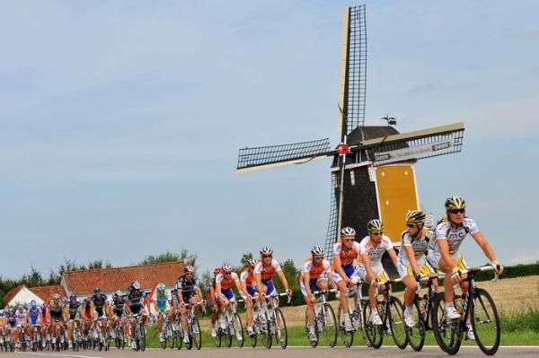 The Netherlands = gratuitous windmill shots.