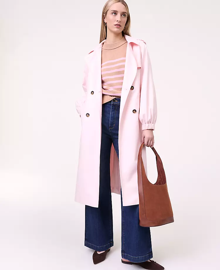 Ann Taylor, Weekend Hooded Trench Coat