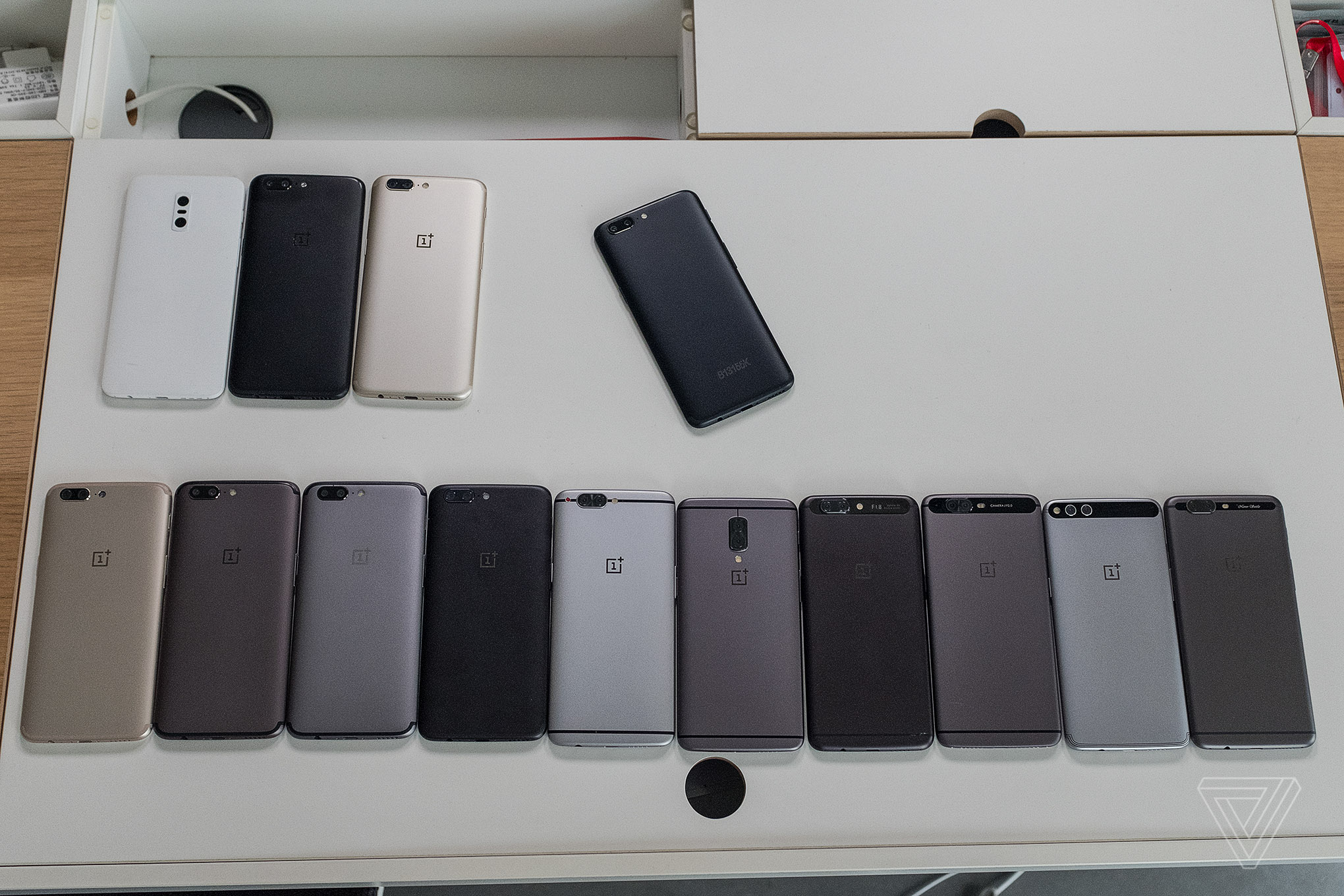 OnePlus 5 design prototypes