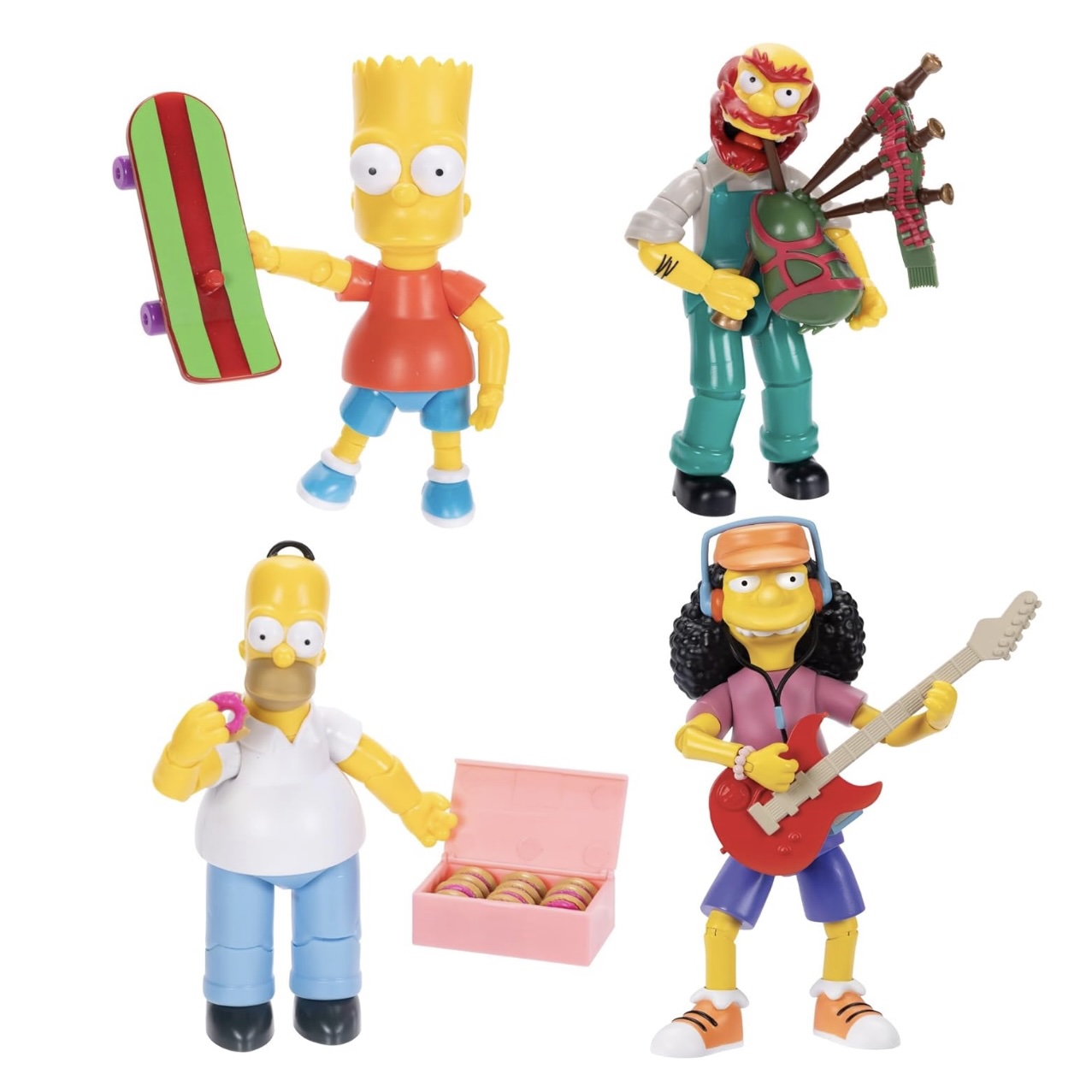 The Simpsons action figures