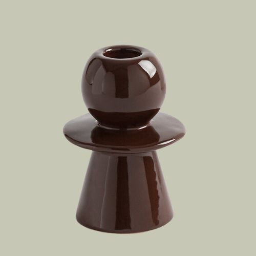 LA REDOUTE INTERIEURS, Greta 10cm High Ceramic Candlestick