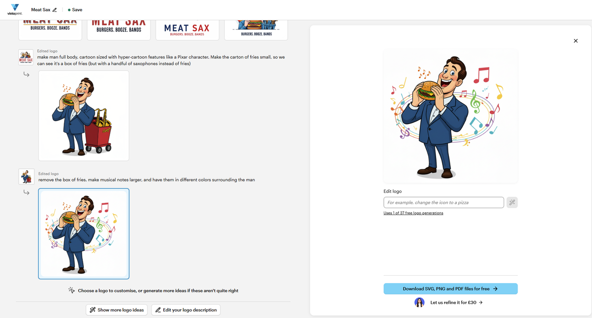 VistaPrint AI logo maker review: A simple AI design tool for small businesses