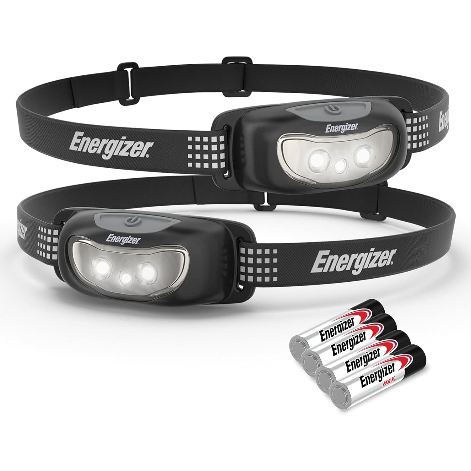 Linterna frontal LED energizante