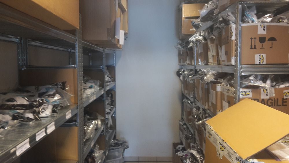 The kit room
