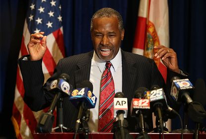 The resignation of two of Ben Carson's aides has brought on stress.