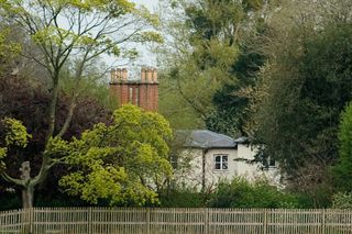 A general view of Frogmore Cottage at Frogmore Cottage on April 10, 2019 in Windsor, England
