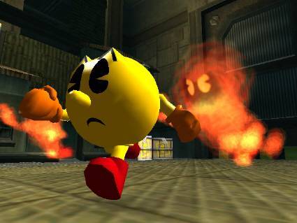 Not so 2D now! Run you sonofabitch, RUN!25 years later and one might wonder at why they're still making Pac-Man games, on every format possible. The simple 2D game has morphed into a multi-million dollar franchise, and as we all know This Can Only Be A Go