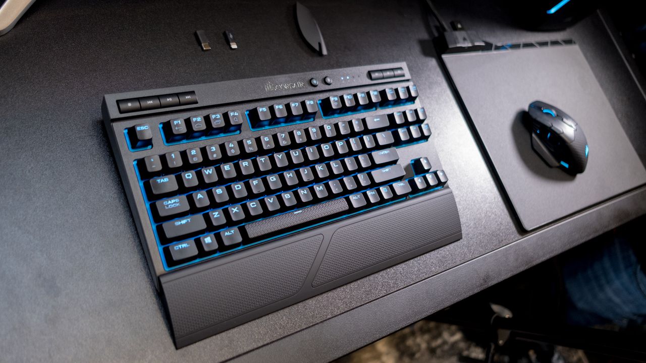 The Corsair K63 Wireless looks spectacular