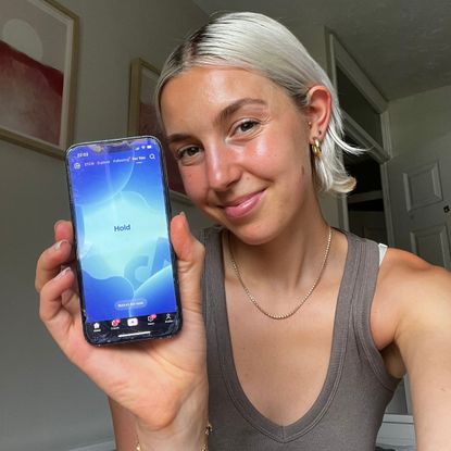 Health writer Ashleigh trying TikTok's new guided meditations