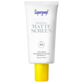 Supergoop! + 100% Mineral Mattescreen Sunscreen SPF 40