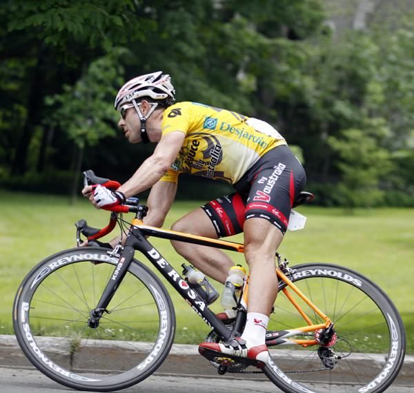 Ben Day (Fly V Australia), maintained his lead of the Tour de Beauce after stage five.