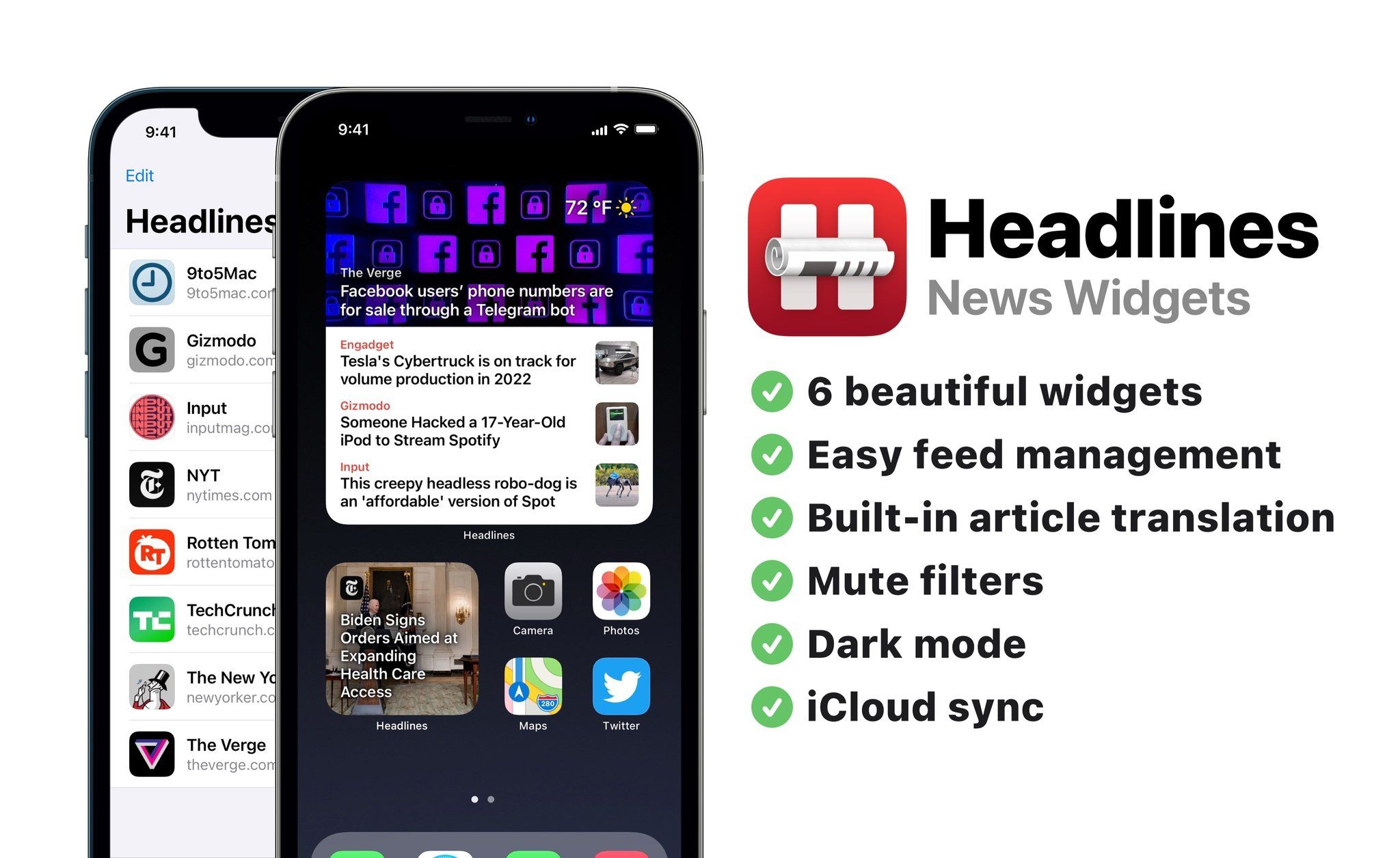 Headlines puts your news feeds on your Home screen thanks to widgets ...