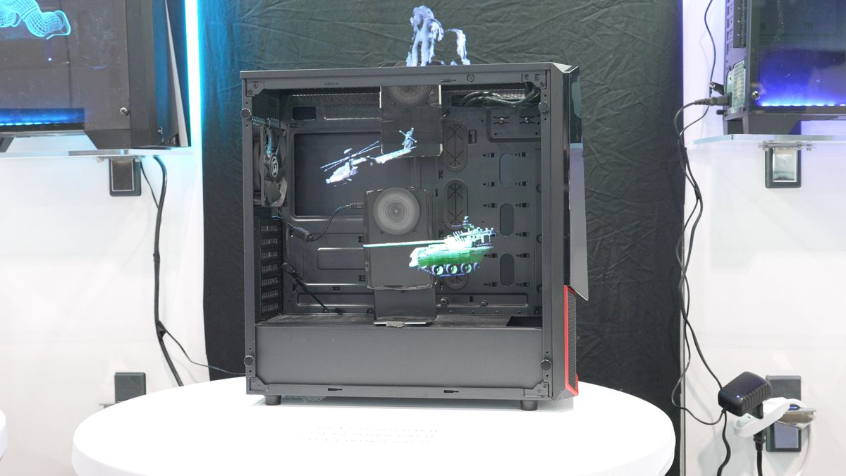 Showcase PC Hologram PC Case