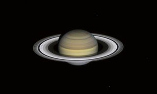 A new view of Saturn shows rapid and extreme color changes in the bands of the planet's northern hemisphere as seen on Sept. 12, 2021.