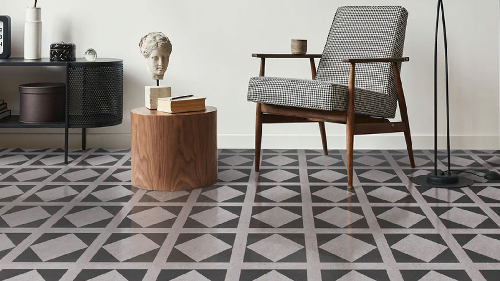 Victorian - Valm 1.5mm Self-Adhesive Vinyl Tile Flooring