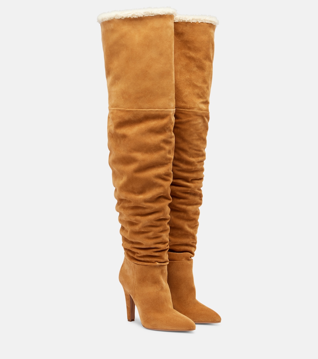 Elsa 100 Suede Over-The-Knee Boots
