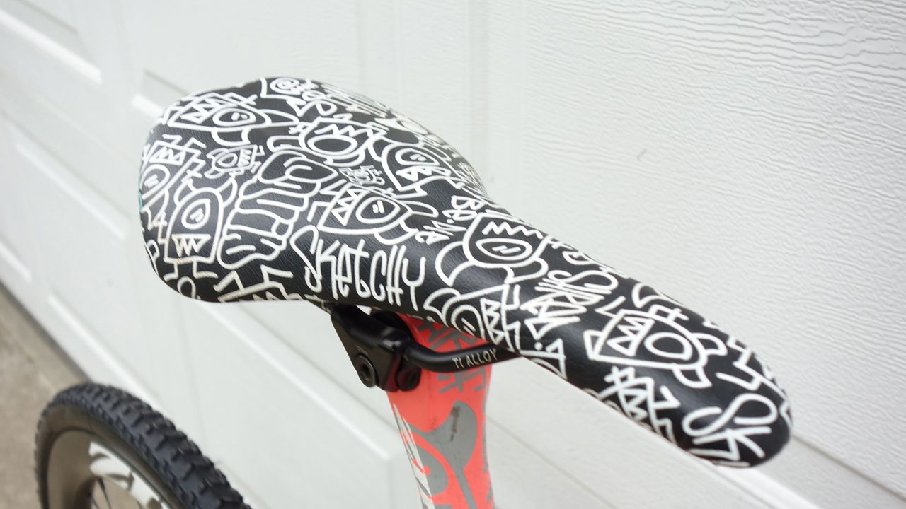 Clark runs a limited edition 'Chunz' saddle