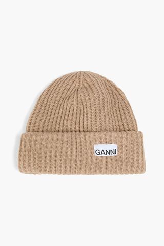 Ribbed-Knit Beanie