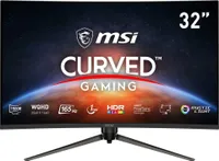 MSI Optix AG321CQR (Curved 31,5 Zoll WQHD-Display mit 165 Hz und 1 ms Reaktionszeit)