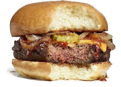 The key to the perfect veggie burger may be synthetic blood