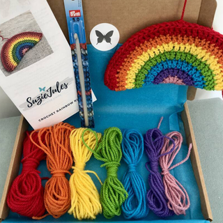 Rainbow Decoration Crochet Kit