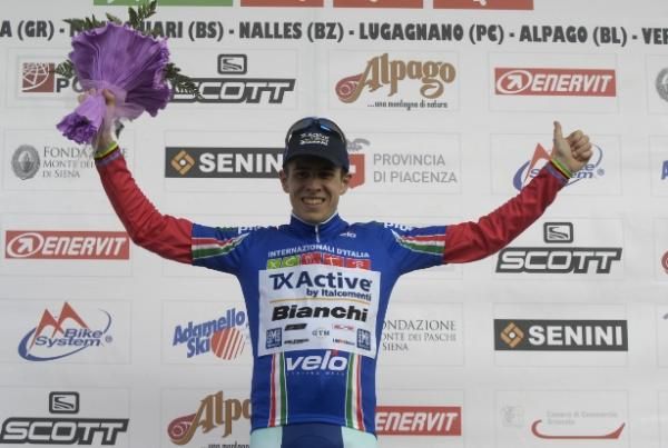 Top Under 23 racer Cristian Cominelli (TX Active Bianchi team)