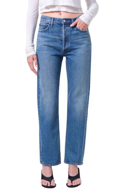 '90s Pinch High Waist Straight Leg Jeans