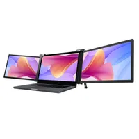 Kogan XPRESSO 13.3inch Dual Screen Tri-Fold Portable Monitor