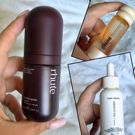selection of the best pre-shampoo treatments tested by Marie Claire UK