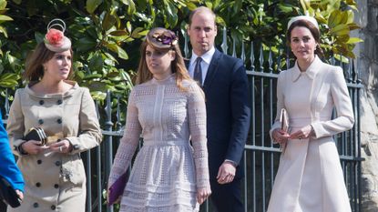 princess eugenie princess beatrice william kate 669086856