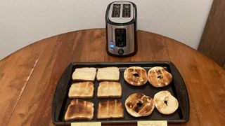 Hamilton Beach 2 Slice Extra Wide Slot Toaster toast test