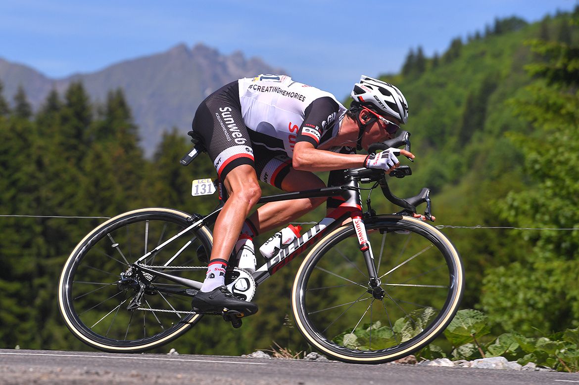 Warren Barguil at the Crit&eacute;rium du Dauphin&eacute;
