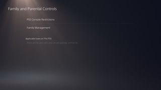 Ps5 Family And Parental Controls