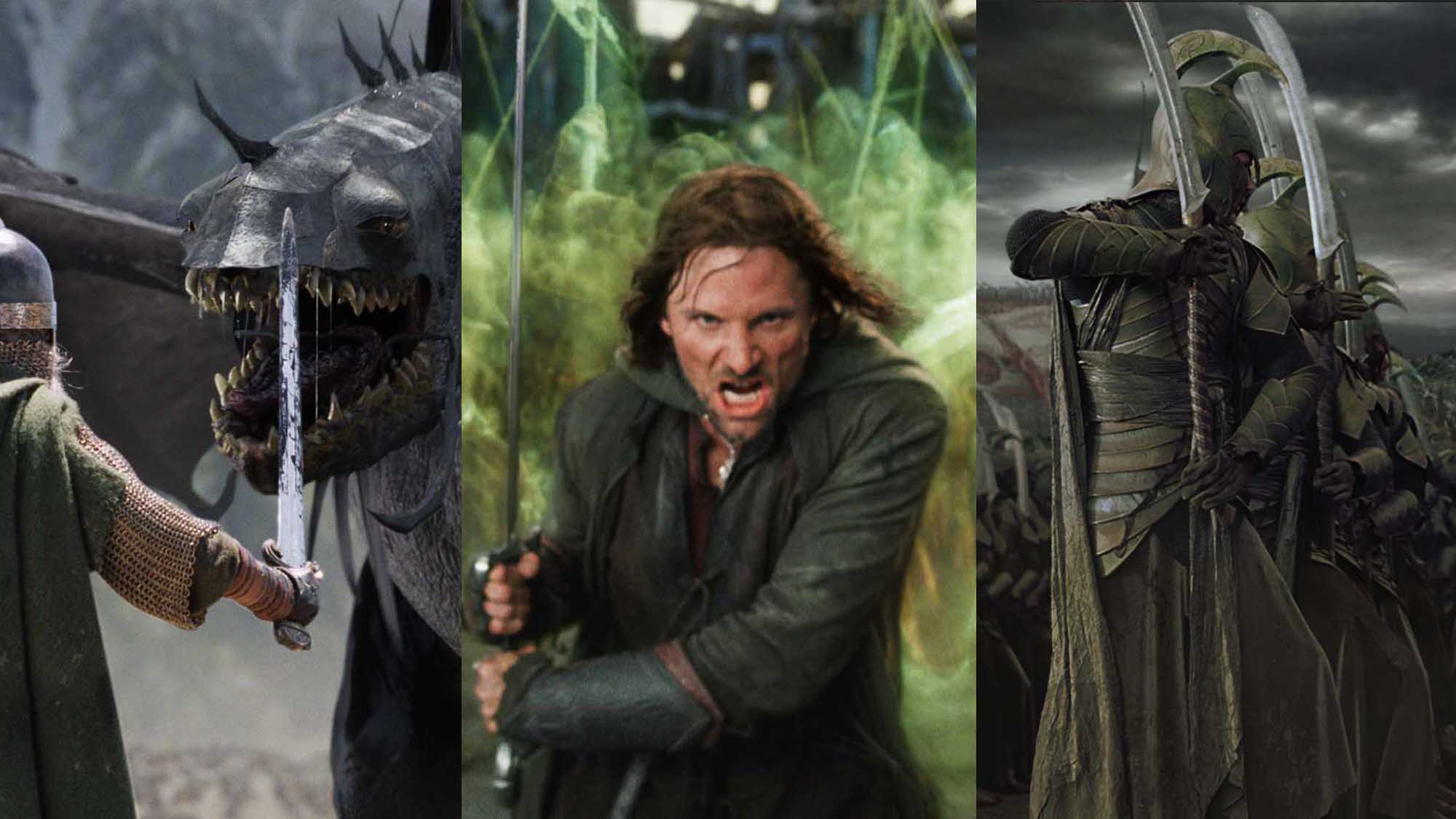 Lord of the Rings VFX and 3D sculpts