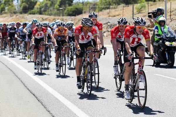 RadioShack took to the front today to protect McEwen's lead.